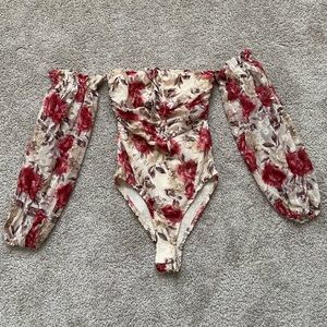 Floral bodysuit